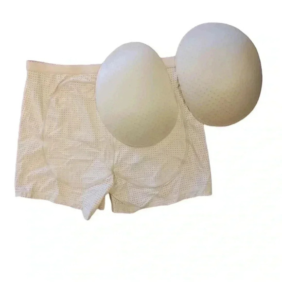 Butt Shapewear Nude Removable  Pads Shorts Size XL - Picture 2 of 6